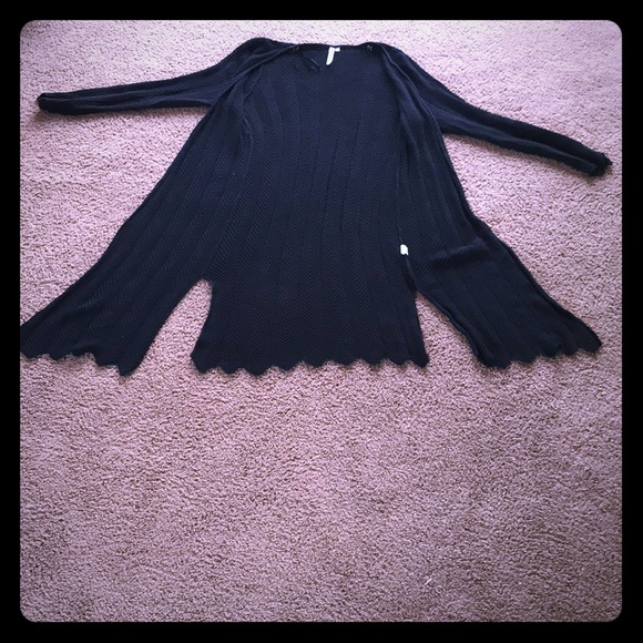 NY Collection Sweaters - Gorgeous knit duster, EUC